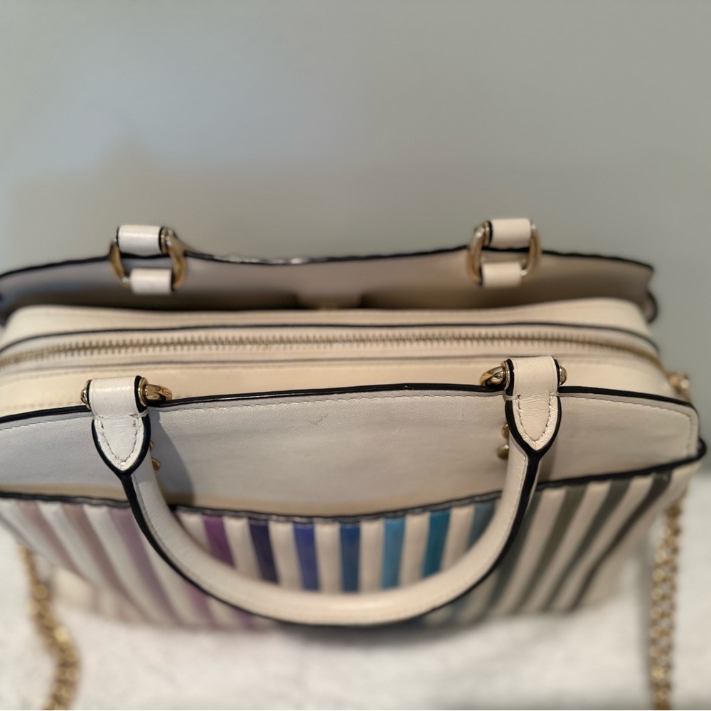 Coach Multicolor Striped Women's Bag - Picture 4 of 10